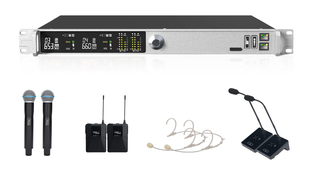 DXA203 wireless microphone system
